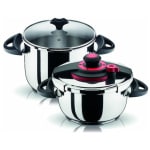 Pyramis Optimum Plus Χύτρες Ταχύτητας Set Quattro 8lt και 4.5lt 014004601 (ΕΩΣ 12 ΔΟΣΕΙΣ)