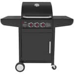 THERMOGATZ GS GRILL LUX (03.313.202) Ψησταριά Υγραερίου 2+1 8.5 kW Μαύρο ΕΩΣ 12 ΔΟΣΕΙΣ