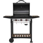 THERMOGATZ GS GRILL 3 WOOD (03.313.207) Ψησταριά Yγραερίου BBQ 3 καυστήρες 9kw ΕΩΣ 12 ΔΟΣΕΙΣ - Image 2
