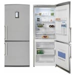 PYRAMIS FSH187 Ψυγειοκαταψύκτης NoFrost Inox A+ ΕΩΣ 12 ΔΟΣΕΙΣ