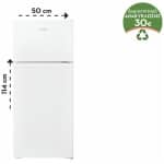 Candy CDH1S313EW Ψυγείο Δίπορτο Υ114xΠ48xΒ50εκ. Λευκό