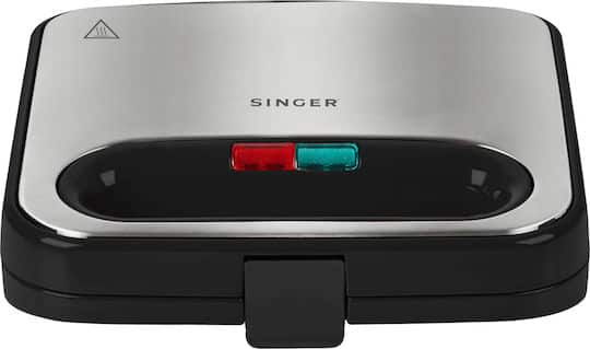 1-0f7-1.jpeg Singer SM-7512 Τοστιέρα για 2 Τοστ 750W Inox - Image 1