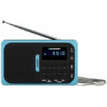 Blaupunkt PR5BL Ραδιοφωνάκι Επαναφορτιζόμενο με USB Μπλε