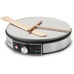 IZZY IZ-2014 (224038) Κρεπιέρα 30cm Inox 1400W ΕΩΣ 12 ΔΟΣΕΙΣ