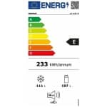 Indesit LI7 S2E W Ψυγειοκαταψύκτης 308lt Υ176.3xΠ59.5xΒ65.5εκ. Λευκός Ε ΕΩΣ 12 ΔΟΣΕΙΣ - Image 2