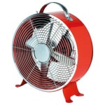 ΑΝΕΜΙΣΤΗΡΕΣ ΔΑΠΕΔΟΥ EUROLAMP 15W ΕΠΙΤΡΑΠΕΖΙΟΣ ΜΕΤΑΛΛΙΚΟΣ ΚΥΚΛΙΚΟΣ RED 147-29075 ΕΩΣ 12 ΔΟΣΕΙΣ