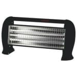 ΘΕΡΜΑΣΤΡΑ ΧΑΛΑΖΙΑ EUROLAMP ΣΟΜΠΑ QUARTZ 1200W 147-29163 ΜΑΥΡΗ ΕΩΣ 12 ΔΟΣΕΙΣ
