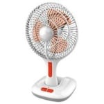 ΑΝΕΜΙΣΤΗΡΕΣ ΔΑΠΕΔΟΥ EUROLAMP 5W ΕΠΙΤΡΑΠΕΖΙΟΣ ΕΠΑΝΑΦΟΡΤΙΖΟΜΕΝΟΣ ΠΟΡΤΟΚΑΛΙ ΕΩΣ 12 ΔΟΣΕΙΣ