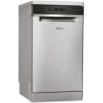 WHIRLPOOL WSFO 3023 PFX Πλυντήριο Πιάτων Inox ΕΩΣ 12 ΔΟΣΕΙΣ