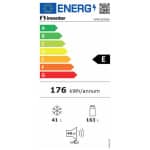 Inventor DPM1455WE Ψυγείο Δίπορτο 204lt Υ143xΠ55xΒ55εκ. Λευκό - Image 2