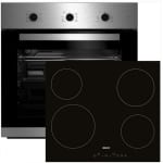 BEKO BIE22101X + HIC64401T Κουζίνα Εντοιχιζόμενη με Κεραμικές Εστίες ΕΩΣ 12 ΔΟΣΕΙΣ