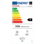 INVENTOR PS18870LIN Ψυγειοκαταψύκτης 435lt Total NoFrost Υ188xΠ70xΒ66cm Inox ΕΩΣ 12 ΔΟΣΕΙΣ - Image 2