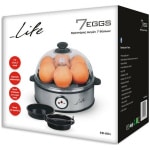 LIFE 221-0125 Βραστήρας Αυγών 7 Θέσεων 360W Ασημί ΕΩΣ 12 ΔΟΣΕΙΣ - Image 3