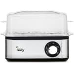IZZY IZ-8201 (223932) Βραστήρας Αυγών 8 Θέσεων 600W Ασημί ΕΩΣ 12 ΔΟΣΕΙΣ