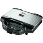 Tefal Τοστιέρα Ultracompact SM1572 για 2 Τοστ 700W Μαύρη ΕΩΣ 12 ΔΟΣΕΙΣ