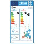 Midea AG1-12NXD6-I/AG1-12NXD6-O Xtreme Save 2022 Κλιματιστικό Inverter 12000 BTU A+++/A++ με Ιονιστή και WiFi - Image 3