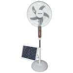 EUROLAMP 300-20017 ΑΝΕΜΙΣΤΗΡΑΣ ΟΡΘΟΣΤΑΤΗΣ ΛΕΥΚΟΣ Φ45 15W ΕΠΑΝΑΦΟΡΤΙΖΟΜΕΝΟΣ ΜΕ ΗΛΙΑΚΟ ΠΑΝΕΛ ΕΩΣ 12 ΔΟΣΕΙΣ