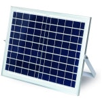 EUROLAMP 300-21505 ΑΝΕΜΙΣΤΗΡΑΣ ΔΑΠΕΔΟΥ ΜΕΤΑΛΛΙΚΟΣ Φ37 15W ΕΠΑΝΑΦΟΡΤΙΖΟΜΕΝΟΣ ΜΕ ΗΛΙΑΚΟ ΠΑΝΕΛ ΕΩΣ12 ΔΟΣΕΙΣ - Image 3