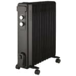 EUROLAMP 300-41701 Ηλεκτρικό Καλοριφέρ  Λαδιού  11 Φέτες 2500W Μαύρο ΕΩΣ 12 ΔΟΣΕΙΣ