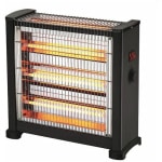 Eurolamp 300-80007 Σόμπα Χαλαζία με Θερμοστάτη 2800W (ΕΩΣ 12 ΔΟΣΕΙΣ)