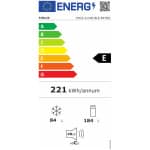 Finlux FXCA 31330 BLE RETRO Ψυγειοκαταψύκτης Ε, Υ170xΠ54xΒ59.5εκ. , Μαύρος  (ΕΩΣ 12 ΔΟΣΕΙΣ) - Image 2