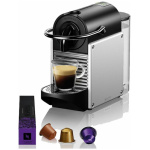 De'Longhi EN127.S Pixie Καφετιέρα για Κάψουλες Nespresso Πίεσης 19bar Silver