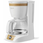 Izzy C108S Καφετιέρα Φίλτρου Wooden White 950W 224324 ΕΩΣ 12 ΔΟΣΕΙΣ - Image 2
