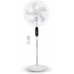 Izzy IZ-9042 224422 Λευκός Ανεμιστήρας με Ορθοστάτη με Τηλεχειριστήριο ΕΩΣ 12 ΔΟΣΕΙΣ