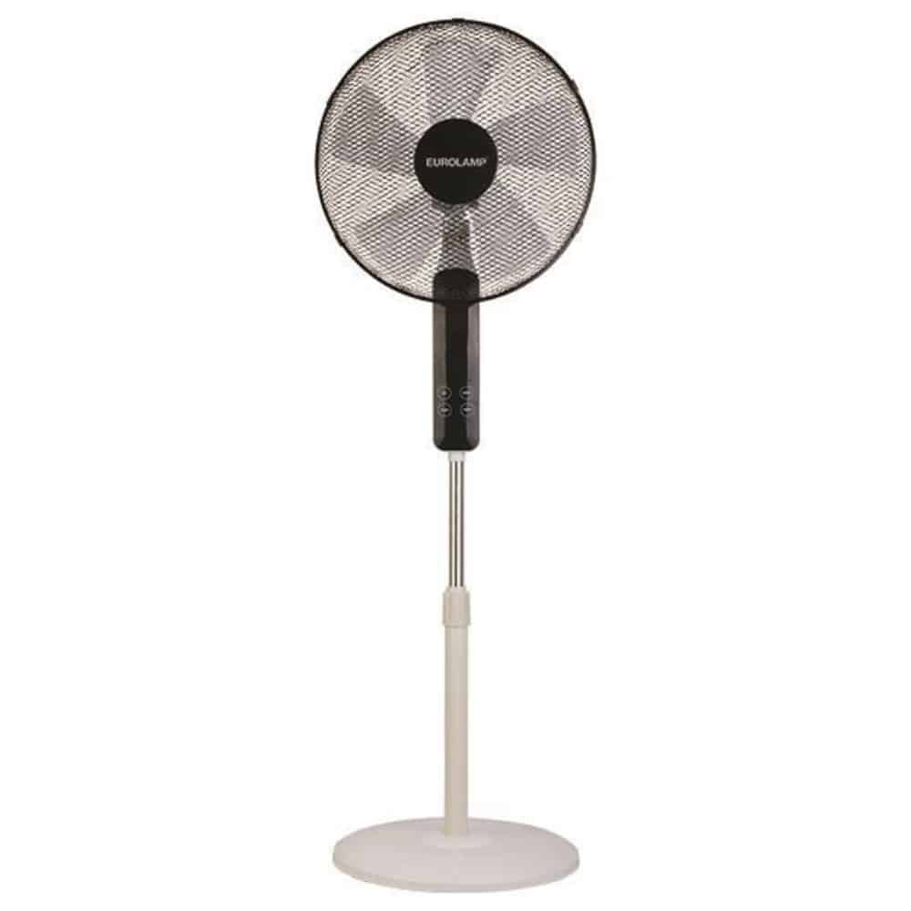 52592221-345.jpeg Eurolamp 300-20016 Ανεμιστήρας Ορθοστάτης 60W Διαμέτρου 40cm με Τηλεχειριστήριο ΕΩΣ 12 ΔΟΣΕΙΣ - Image 1
