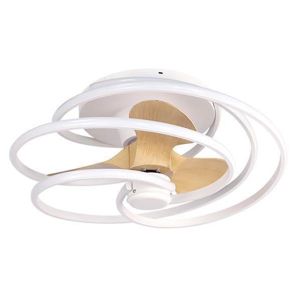 52595588-d98.jpeg Eurolamp 300-25044 Ανεμιστήρας Οροφής 68cm με Φως και Τηλεχειριστήριο Λευκός ΕΩΣ 12 ΔΟΣΕΙΣ - Image 1