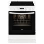 ZANUSSI ZCV65340WA Κουζίνα Ηλεκτρική με Κεραμικές Εστίες ΕΩΣ 12 ΔΟΣΕΙΣ