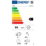 Candy CP6E51LS Πλυντήριο Πιάτων Πάγκου για 6 Σερβίτσια Inox ΕΩΣ 12 ΔΟΣΕΙΣ - Image 3