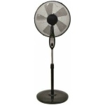 EUROLAMP 920-29007 Ανεμιστήρας ορθοστάτης δαπέδου 60W Φ40cm με κοντρόλ & χρονοδιακόπτη ΕΩΣ 12 ΔΟΣΕΙΣ