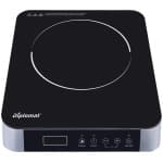 Diplomat DGC A1811 Επιτραπέζια Εστία Κεραμική Μονή Inox 2000W ΕΩΣ 12 ΔΟΣΕΙΣ - Image 2