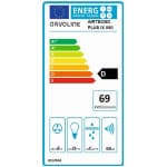DAVOLINE AIRTECHNO PLUS IX Απορροφητήρας Τζάκι Inox 90cm ΕΩΣ 12 ΔΟΣΕΙΣ - Image 2