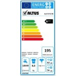 ALTUS ALX 8112 W Πλυντήριο Ρούχων 8KG Α+++ ΕΩΣ 12 ΔΟΣΕΙΣ - Image 2
