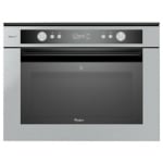 ΕΝΤΟΙΧΙΖΟΜΕΝΟΣ ΦΟΥΡΝΟΣ ΜΙΚΡΟΚΥΜΑΤΩΝ WHIRLPOOL AMW834IXL ΜΕ ΓΚΡΙΛ ΕΩΣ 12 ΔΟΣΕΙΣ