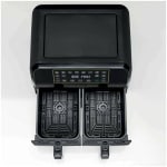 ARIETE Airy Fryer Dual 4623 Φριτέζα Αέρος με Αποσπώμενο Κάδο 8lt Μαύρη ΕΩΣ 12 ΔΟΣΕΙΣ - Image 2