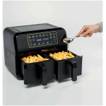 ARIETE Airy Fryer Dual 4623 Φριτέζα Αέρος με Αποσπώμενο Κάδο 8lt Μαύρη ΕΩΣ 12 ΔΟΣΕΙΣ - Image 4