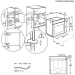 AEG BCE556360M Φούρνος άνω Πάγκου 71lt χωρίς Εστίες Π59.5εκ. Inox ΕΩΣ 12 ΔΟΣΕΙΣ - Image 2