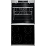 AEG BEE431310M + HK634021XB Φούρνος Εντοιχιζόμενος άνω Πάγκου με Εστίες Κεραμικές 71lt A ΕΩΣ 12 ΔΟΣΕΙΣ