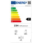 Brandt BFD6521SW Ψυγείο Δίπορτο 248lt  Λευκό ΕΩΣ 12 ΔΟΣΕΙΣ - Image 2