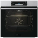 Hisense BI64211PX Φούρνος άνω Πάγκου 77lt χωρίς Εστίες Π59.5εκ. Inox ΕΩΣ 12 ΔΟΣΕΙΣ