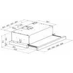 ΣΥΡΟΜΕΝΟΙ ΑΠΟΡΡΟΦΗΤΗΡΕΣ CANDY CBT6240X INOX ΕΩΣ 12 ΔΟΣΕΙΣ - Image 2