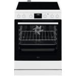 AEG CCB6440ABW Κουζίνα 73lt με Κεραμικές Εστίες Π59.6εκ. Λευκή ΕΩΣ 12 ΔΟΣΕΙΣ