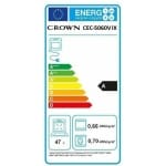 CROWN CEC-5060V IX Κουζίνα Ηλεκτρική με Κεραμικες Εστίες ΕΩΣ 12 ΔΟΣΕΙΣ - Image 2