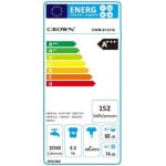 CROWN CWM-6103SL Πλυντήριο Ρούχων 6kg Α+++ ΕΩΣ 12 ΔΟΣΕΙΣ - Image 2