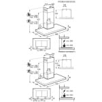 AEG DBB5660HM Απορροφητήρας Καμινάδα 60cm Inox ΕΩΣ 12 ΔΟΣΕΙΣ - Image 2