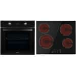 DAVOLINE DSBO 8004 + BVC 6005 Φούρνος άνω Πάγκου 72lt με Εστίες Κεραμικές ΕΩΣ 12 ΔΟΣΕΙΣ