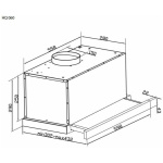 Davoline HQ PRO 60IX Συρόμενος Απορροφητήρας 60cm Inox (ΕΩΣ 12 ΔΟΣΕΙΣ) - Image 3